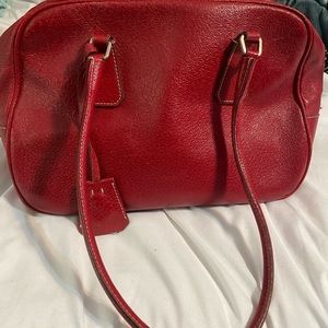 Beautiful Prada Bowler Handbag